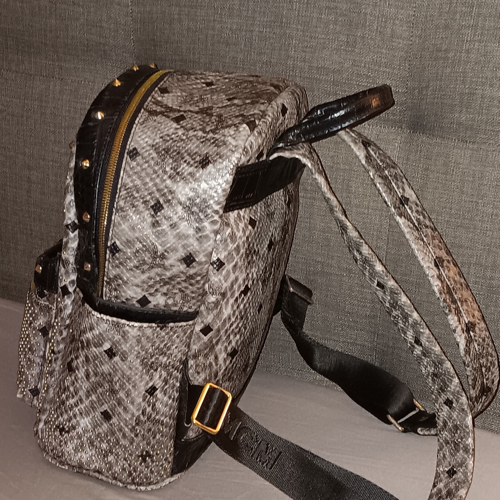 Mcm Backpack Euc - image 6